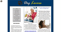 Desktop Screenshot of dogloverscentral.com